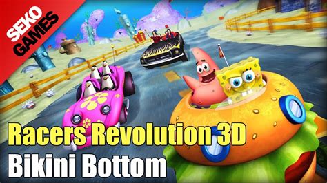 Nick Racers Revolution 3d With Spongebob At Bikini Bottom Youtube
