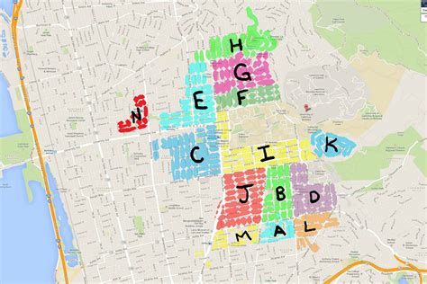 I Plan On Visiting So I Made A Very Rough Map Of All The Residential