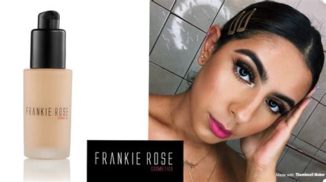 First Impressions Frankie Rose Cosmetics Foundation Bryana Jordyn