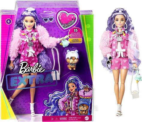 Kukla Кукла Barbi Extra Doll 6 N Mattel 2000097084639 Alininoaz