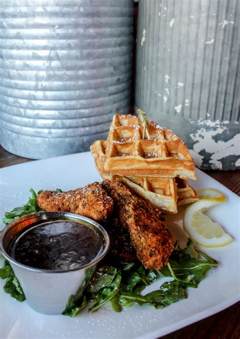 After it's hot, add 1 tablespoon olive oil and half tablespoon butter. PROJECT Chicken 'n Waffles - Project Brunch- Arthurkill ...