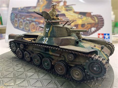 Japanese Tank Type 97 Plastic Model Military Vehicle Kit 135