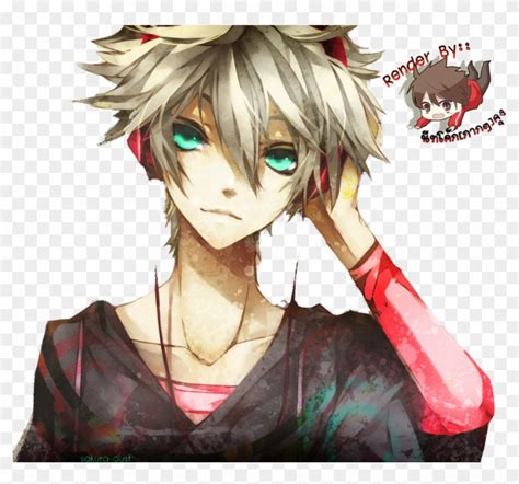 Anime Guy Render By Hohoemi Happi Anime Boy With Blonde Hair Free