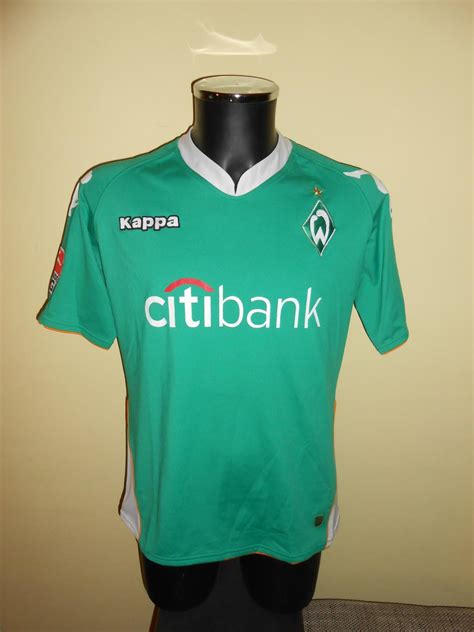 Werder bremen camiseta entreno bl m/l 09/10. Werder Bremen Home Camiseta de Fútbol 2007 - 2009 ...