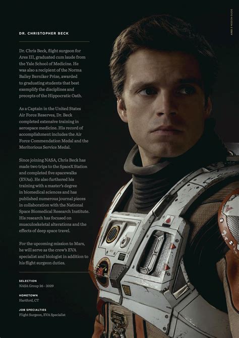 The Martian Character Guide Includes New Images And Character Details