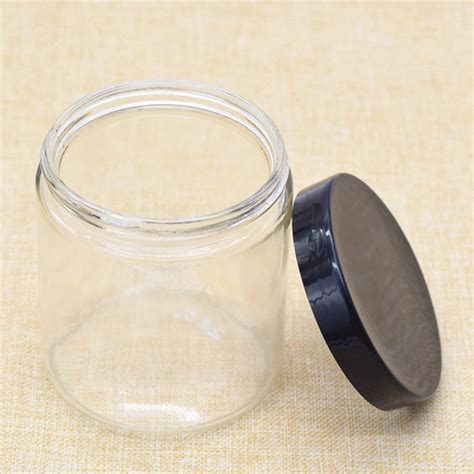 High Quality Best Price 300 Ml Small Glass Storage Jar Container With Metal Screw Lid High