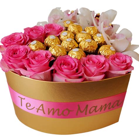 Heart Box With Pink Roses And Orchids Love Flowers Miami