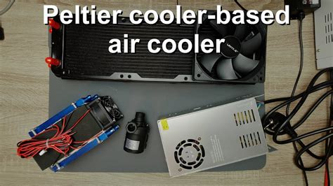 Peltier Cooler Based Air Cooler Youtube