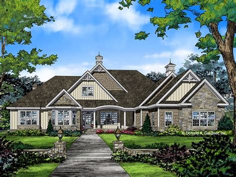 This Is An Artists Rendering Of The Front Elevation Of These Country
