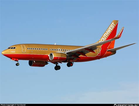N714cb Southwest Airlines Boeing 737 7h4wl Photo By Yan David Id
