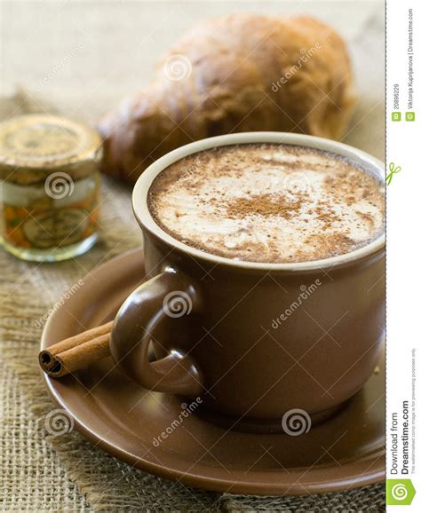Breakfast Stock Image Image Of Drink Beverage Cinnamon 20896229