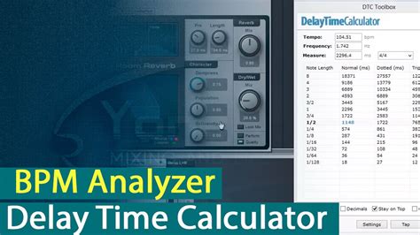 Работа с bpm analyzer и delay time calculator [yorshoff mix] youtube
