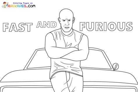 Dibujos De Fast Furious Para Colorear