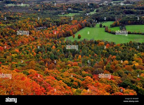 Autumn Colors On John Boyd Thacher State Park New York Stock Photo Alamy