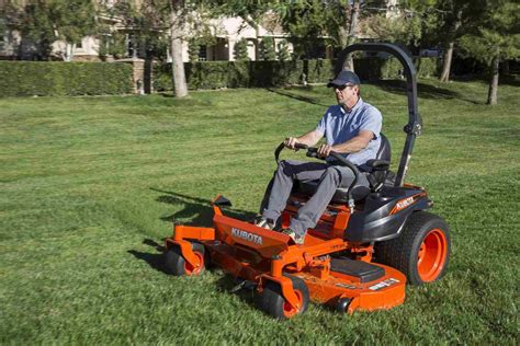 New Kubota Zero Turn Mowers Roll Out With Speed Torque Total