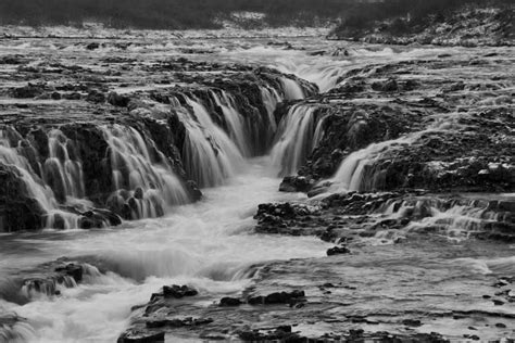 Black and white landscape photography