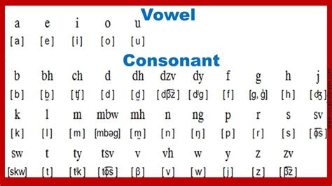 Vowel And Consonant Chat In 2021 Improve English English Words