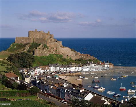 Gorey Jersey Island Chanel Islands Great Britain High Res Stock Photo