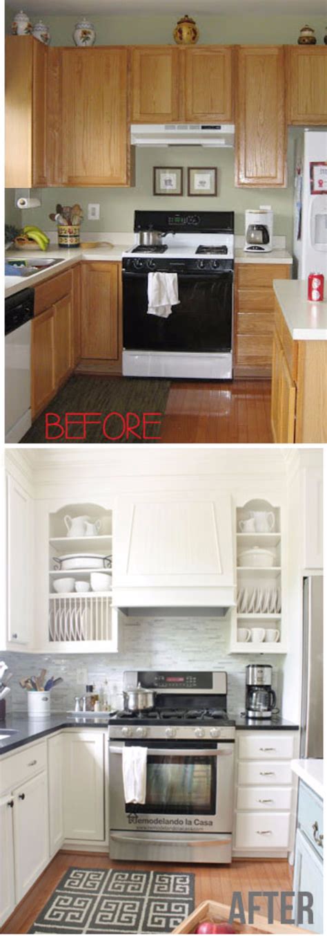 These diy shaker style cabinet doors were built for the laundry room for only $2 each with some left over beadboard. 37 Brilliant DIY Kitchen Makeover Ideas