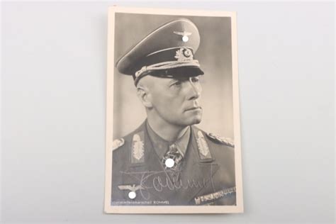 Ratisbon S Rommel Erwin Signierte Portrait Postkarte Discover