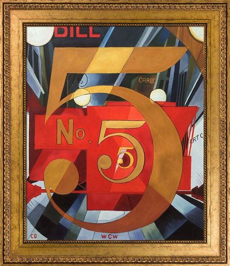 Actually the truth is credit one had it before capital one. Charles Demuth, I Saw the Figure 5 in Gold Pre-Framed