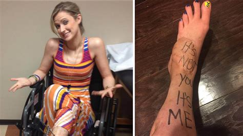 Boston Marathon Survivors Humor Still Strong As She Opts To Have Leg Amputated After 18 Months