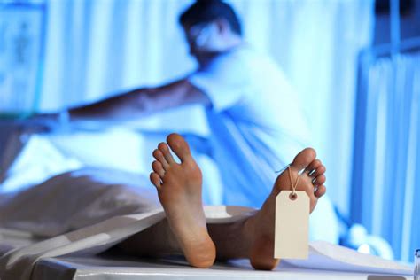 Dead Body Morgue Human Foot Toe Tag Stock Photos Pictures And Royalty