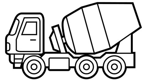 gambar mewarnai kendaraan beroda empat truk