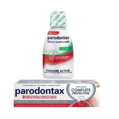 Pachet Promo Parodontax Pasta De Dinti Complete Protection Whitening