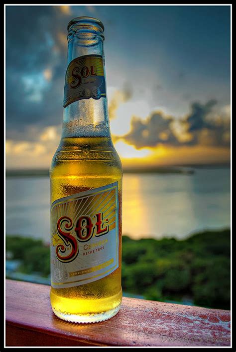 Sol Beer Cerveja Por Do Sol Cerveja Sol