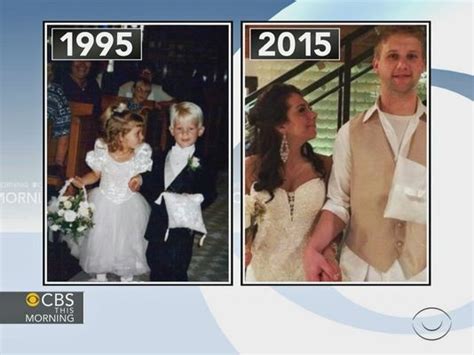 Briggs Fussy And Brittney Husbyn Flower Girl Ring Bearer Get Married 20 Years Later Canada