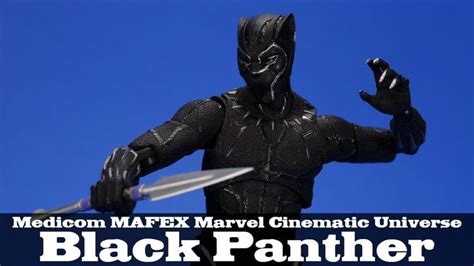 Mafex Black Panther Medicom Marvel Cinematic Universe Action Figure
