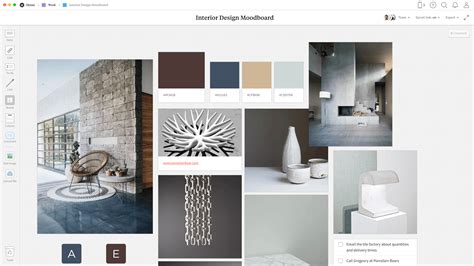 Interior Design Moodboard Template And Example Milanote