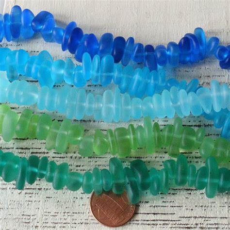 Cultured Sea Glass Beads For Jewelry Making Jewelry Supply Etsy Australia