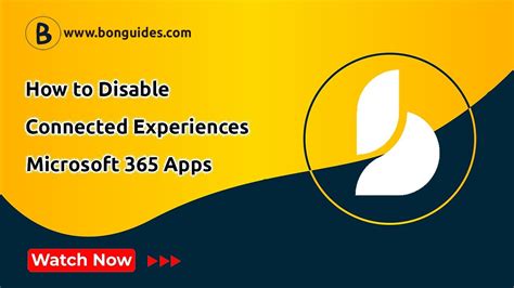 How To Disable Connected Experiences In Microsoft 365 Apps Remove