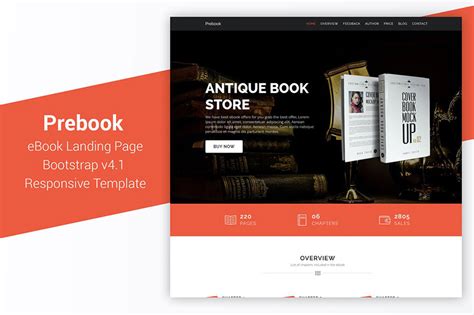 20 Best Book And Ebook Landing Page Theme Designs 2021 Examples