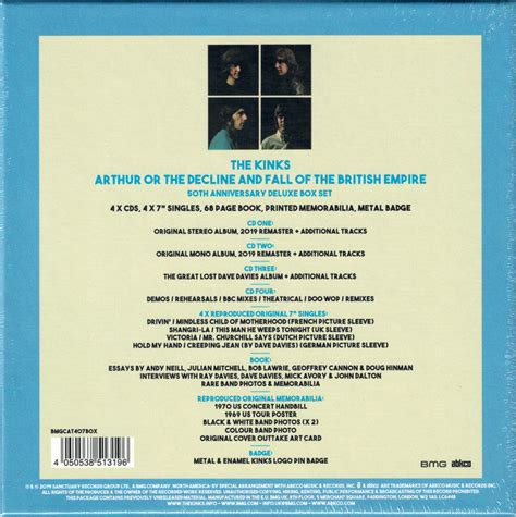 The Kinks Arthur Or The Decline Fall Of The British Empire Th Anniversary