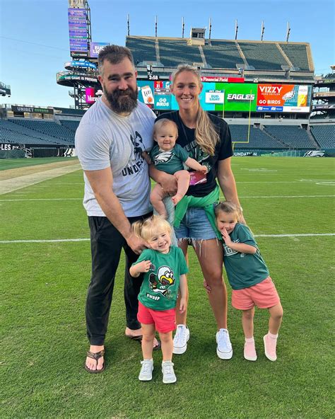Jason Kelce's Wife Kylie Offers Insight Into Family's Holiday Plans