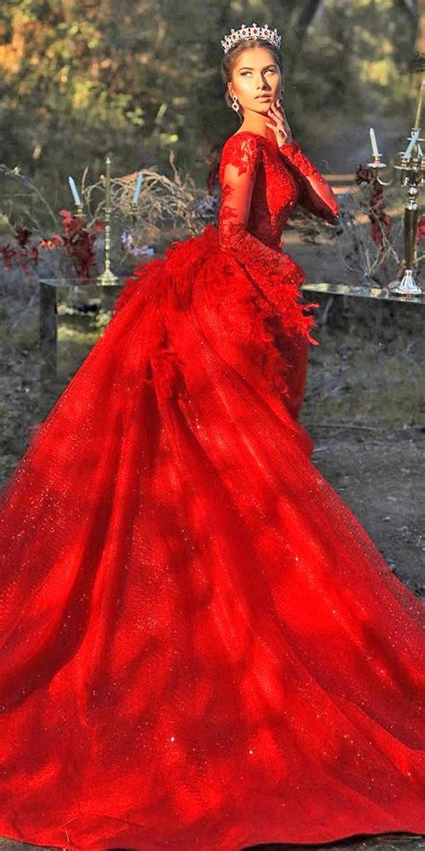 Your Lovely Red Wedding Dresses Wedding Dresses Guide