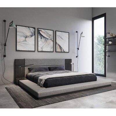 Foundry Select Defalco Platform Bed | Bedroom bed design ...