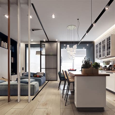 Beautiful Studio Apartment Designs Combined With Modern And Chic Decor