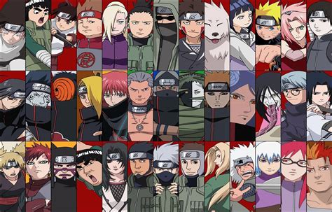 78 Naruto Characters Wallpaper