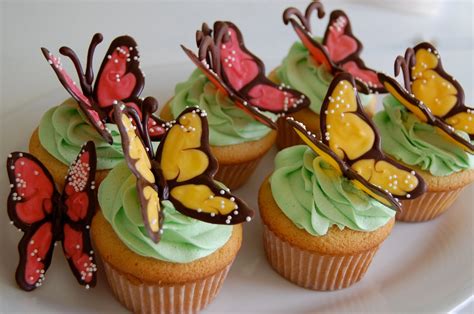 Chef Mommy Butterfly Cupcakes