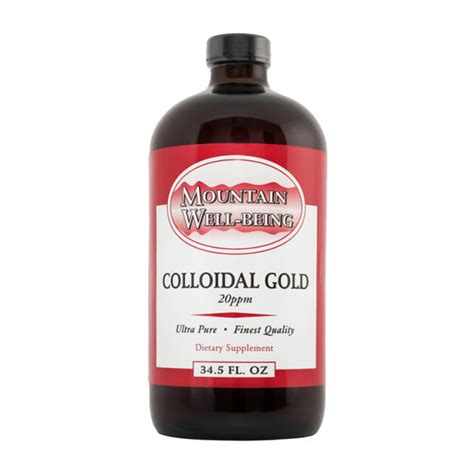 Colloidal Gold Support Healthy Joints Reduce Stress Increase Iq