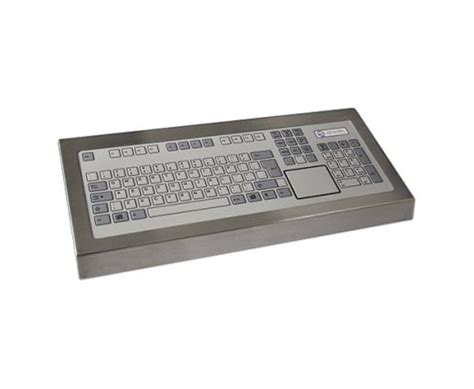 Cks 128 Key Rugged Industrial Keyboard With Touchpad Distec Ltd