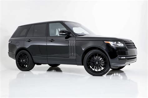 Land Rover Range Rover Blackout Packages By All Star Motorsports