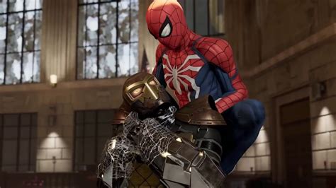 Spiderman Ps4 Shocker Boss Fight Gameplay Demo E3 2018 Youtube
