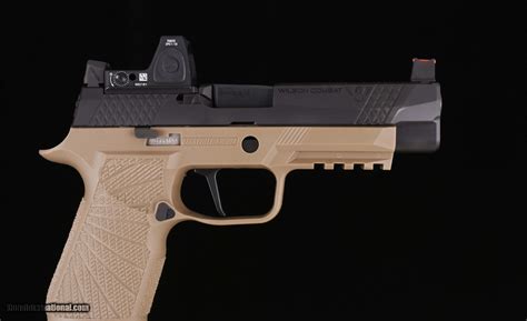 Wilson Combat 9mm - SIG P320 FULL-SIZE, TRIJICON RMR, ACTION TUNE, NEW