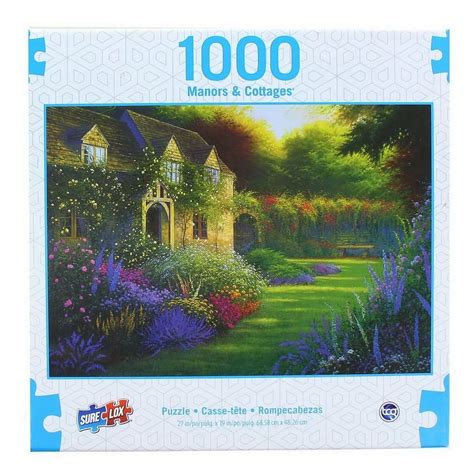 Manors And Cottages 1000 Piece Jigsaw Puzzle The Cottage Garden