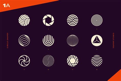 96 Abstract Logo Marks And Geometric Shapes Collection On Behance
